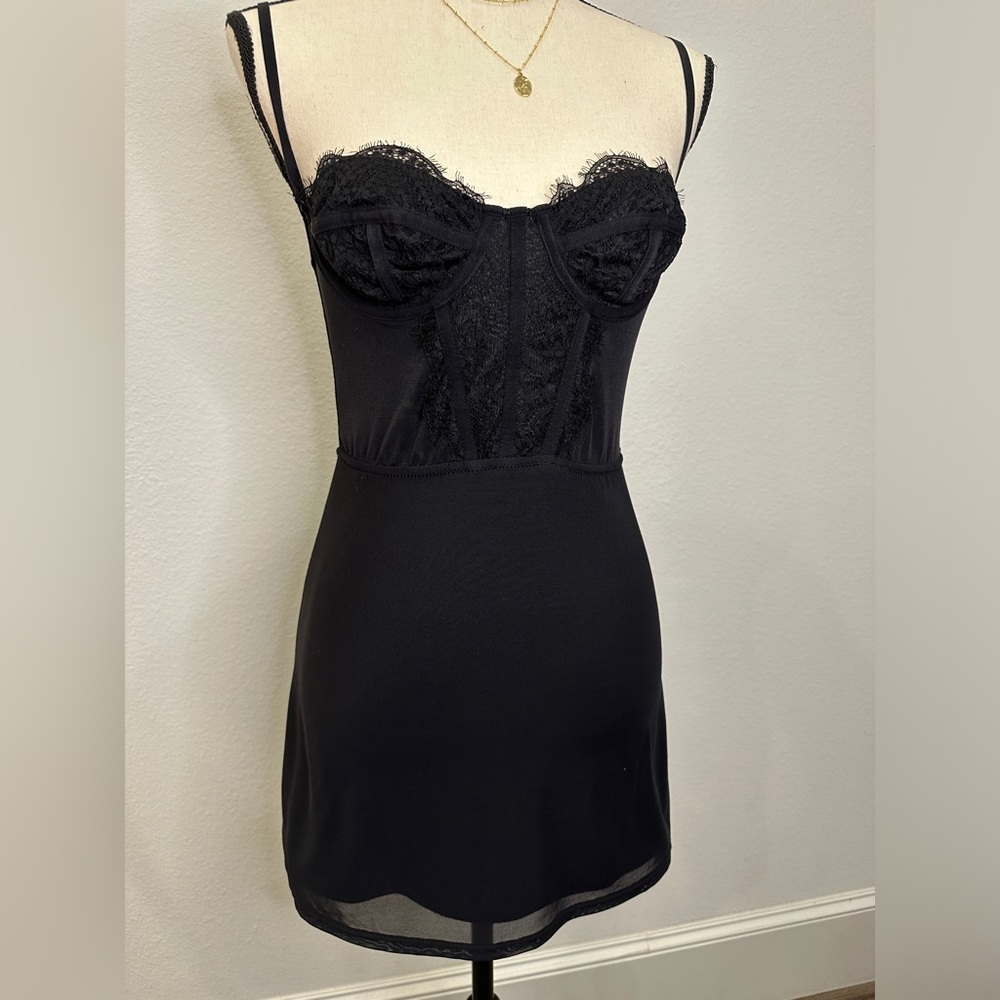 Urban Outfitters Love Bustier Mini Dress | size S
